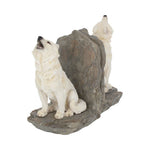Wardens of the North White Wolf Bookends 20.3cm