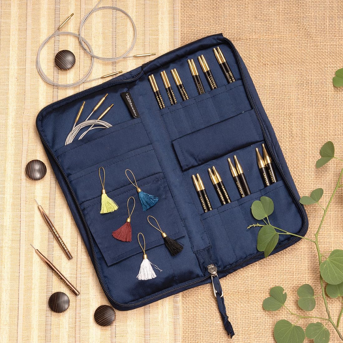Lantern Moon Heirloom Interchangeable Circular Knitting Needle Set