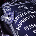 Black and White Spirit Board with Planchette 38.5cm