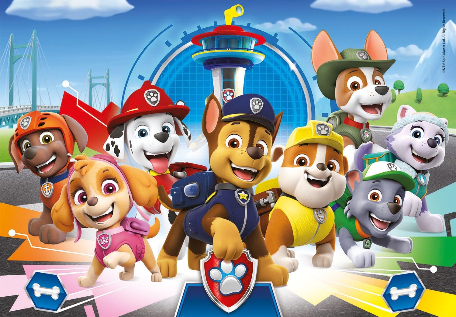 Clementoni 21617, Paw Patrol Puzzle for Children