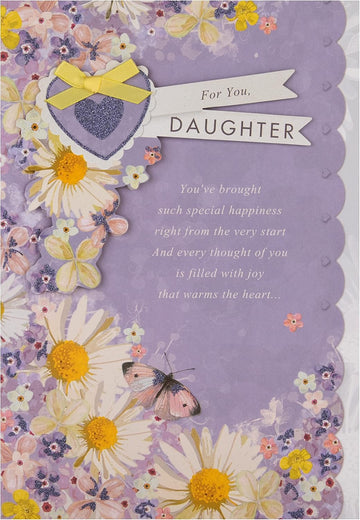 Hallmark Daughter Birthday Card 'Wonderful'