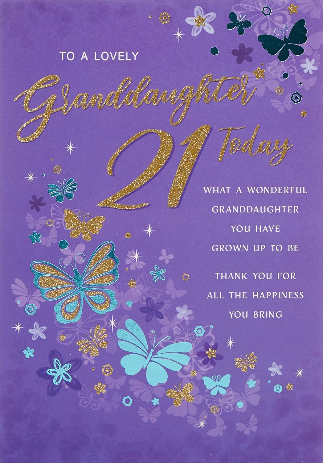 Regal Publishingn Modern Milestone Age Birthday Card