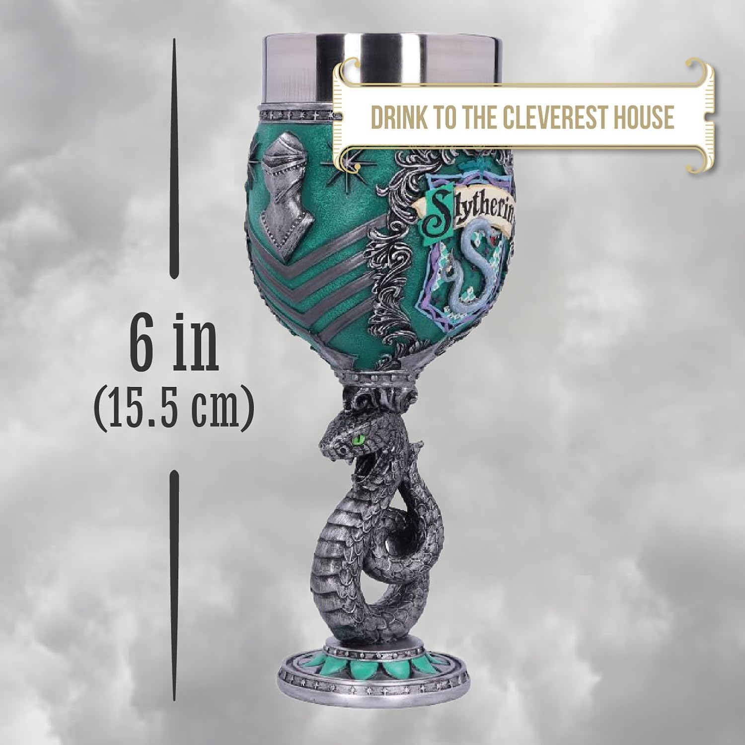 Nemesis Now Harry Potter Goblet, Hand Painted Harry Potter Collectible Chalice