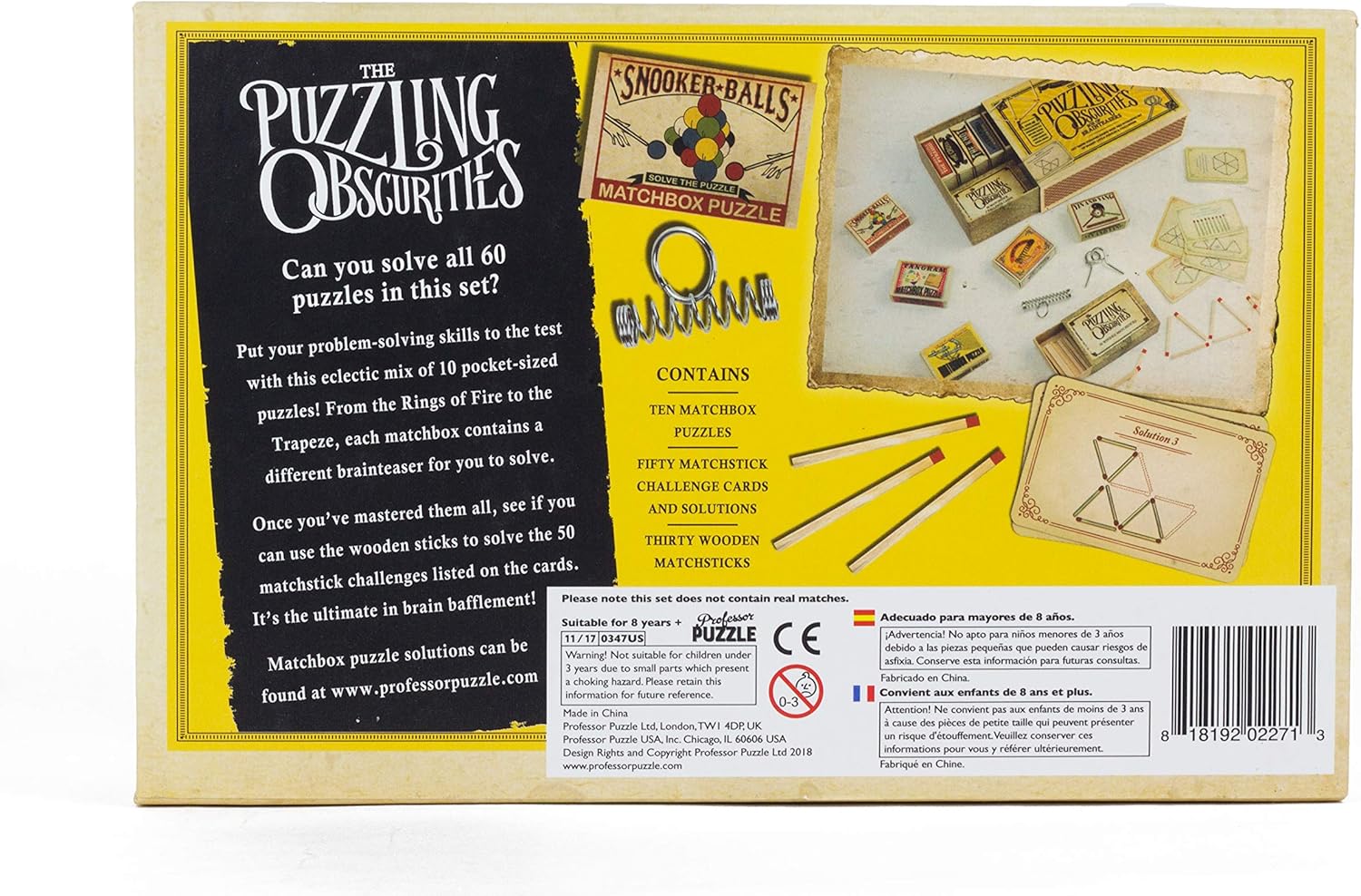 The Obscurities Box of Brain Teasers.