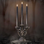 Baphomet's Radiance Candelabra with LED Candles 46cm