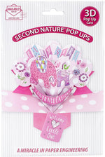 New Baby Girl Pop-Up Greeting Card