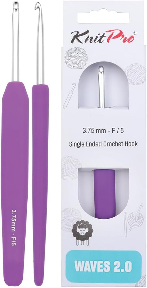 KnitPro Waves 2.0 Single-Ended Crochet Hooks