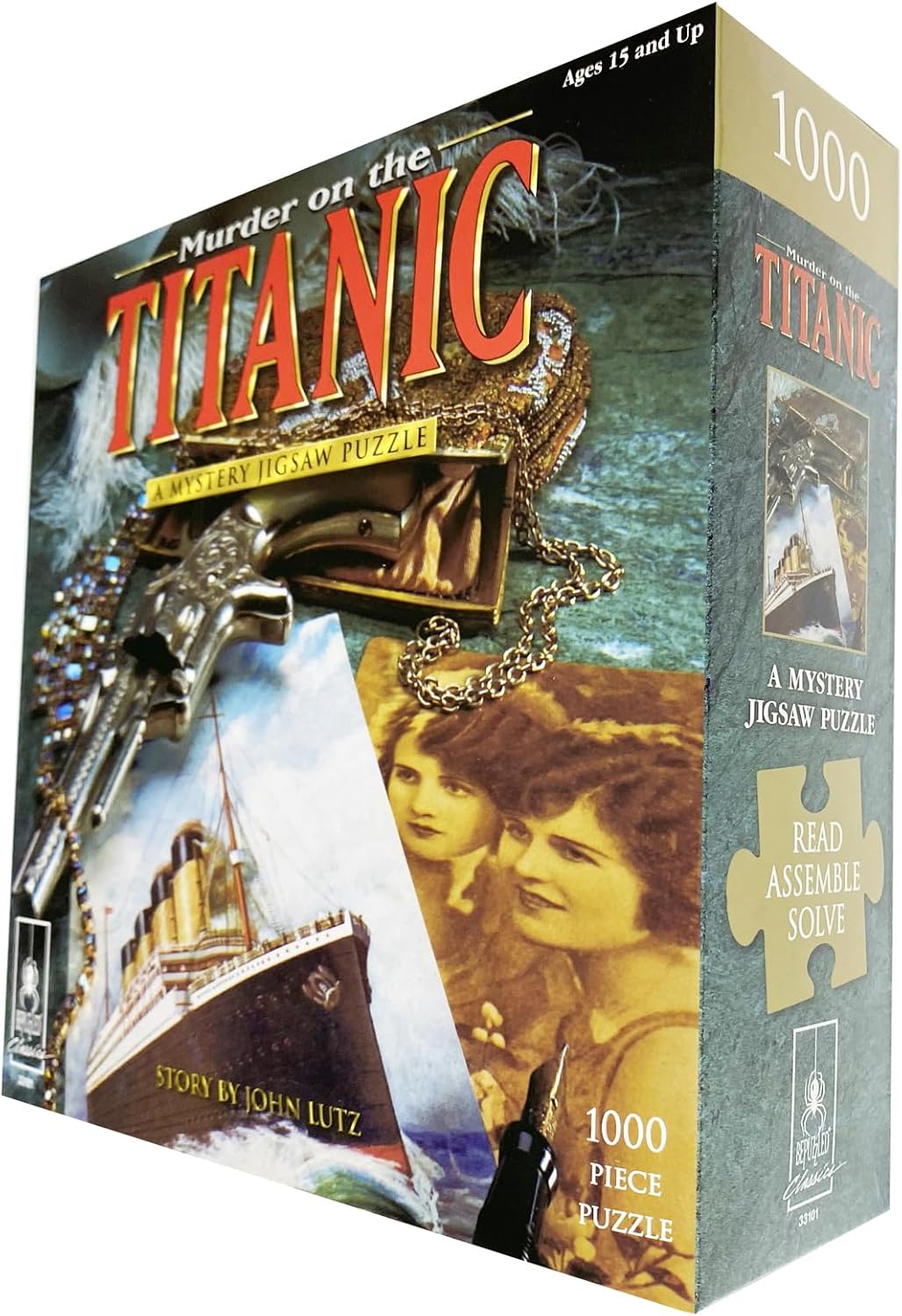 University Games Murder on the Titanic 1000pc Jigsaw Puzzle