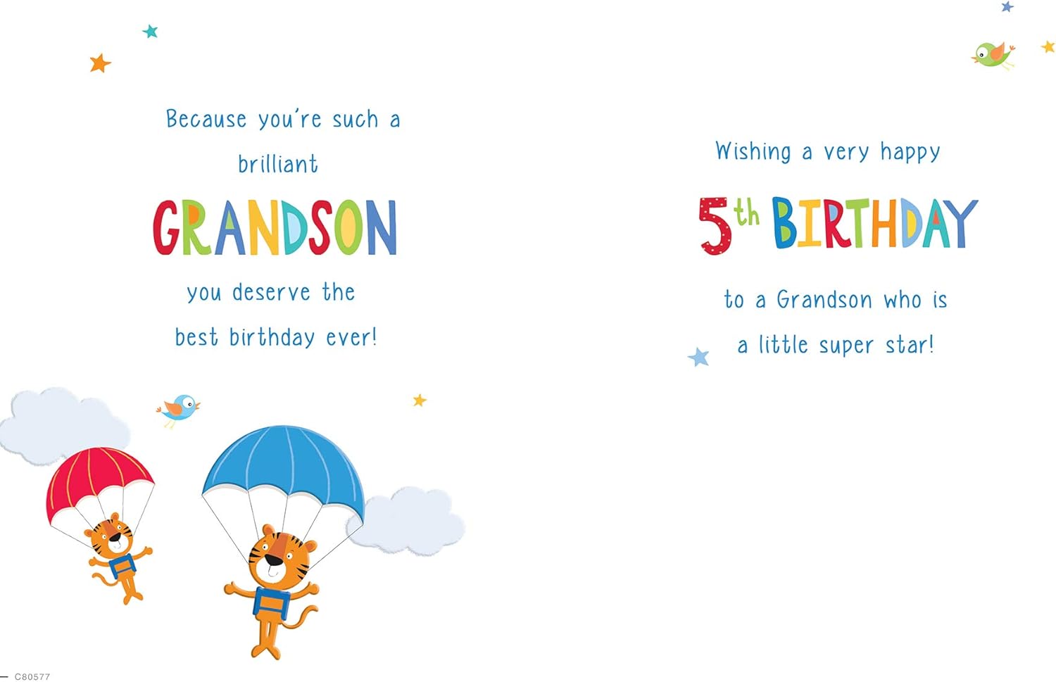 Regal Publishing Juvenile Birthday Card