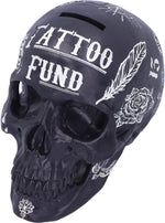 Nemesis Now Gothic Tattoo Fund Skull Money Box