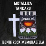 Nemesis Now Metallica Master of Puppets Tankard, Hand-Painted Resin