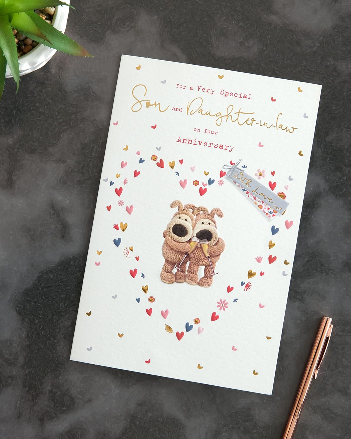 Boofle | Son & Daughter-in-Law Birthday Card
