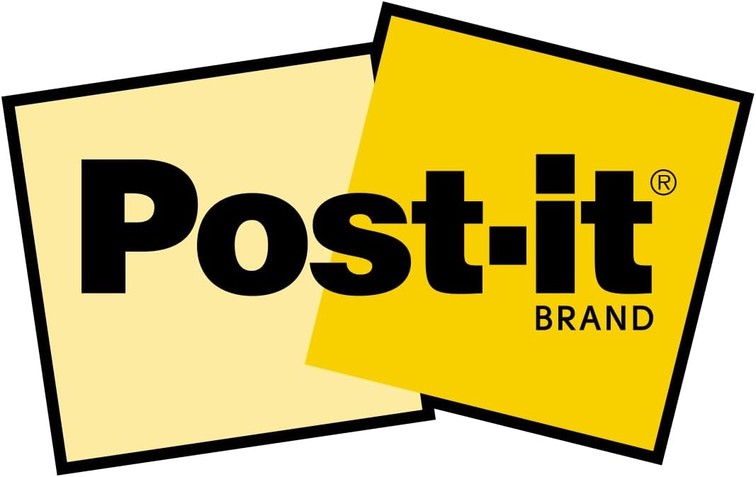 Post-it Notes - 1 Block of 225 Heart Shape Sticky Notes