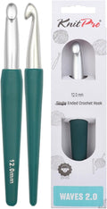 KnitPro Waves 2.0 Single-Ended Crochet Hooks