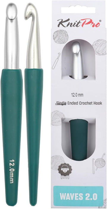 KnitPro Waves 2.0 Single-Ended Crochet Hooks