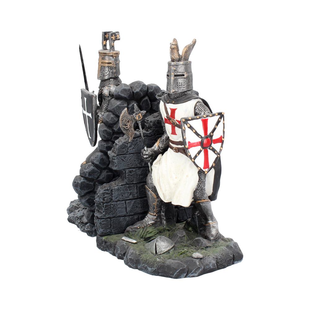 The Duel Bookends Historical Crusader Ornament Figurines 19cm
