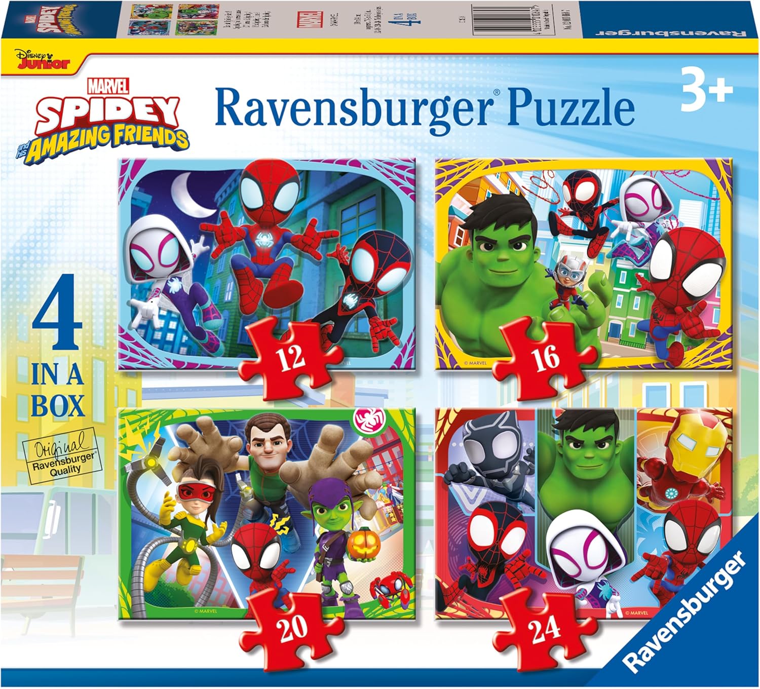Ravensburger - Spidey and His Amazing Friends Marvel Puzzle