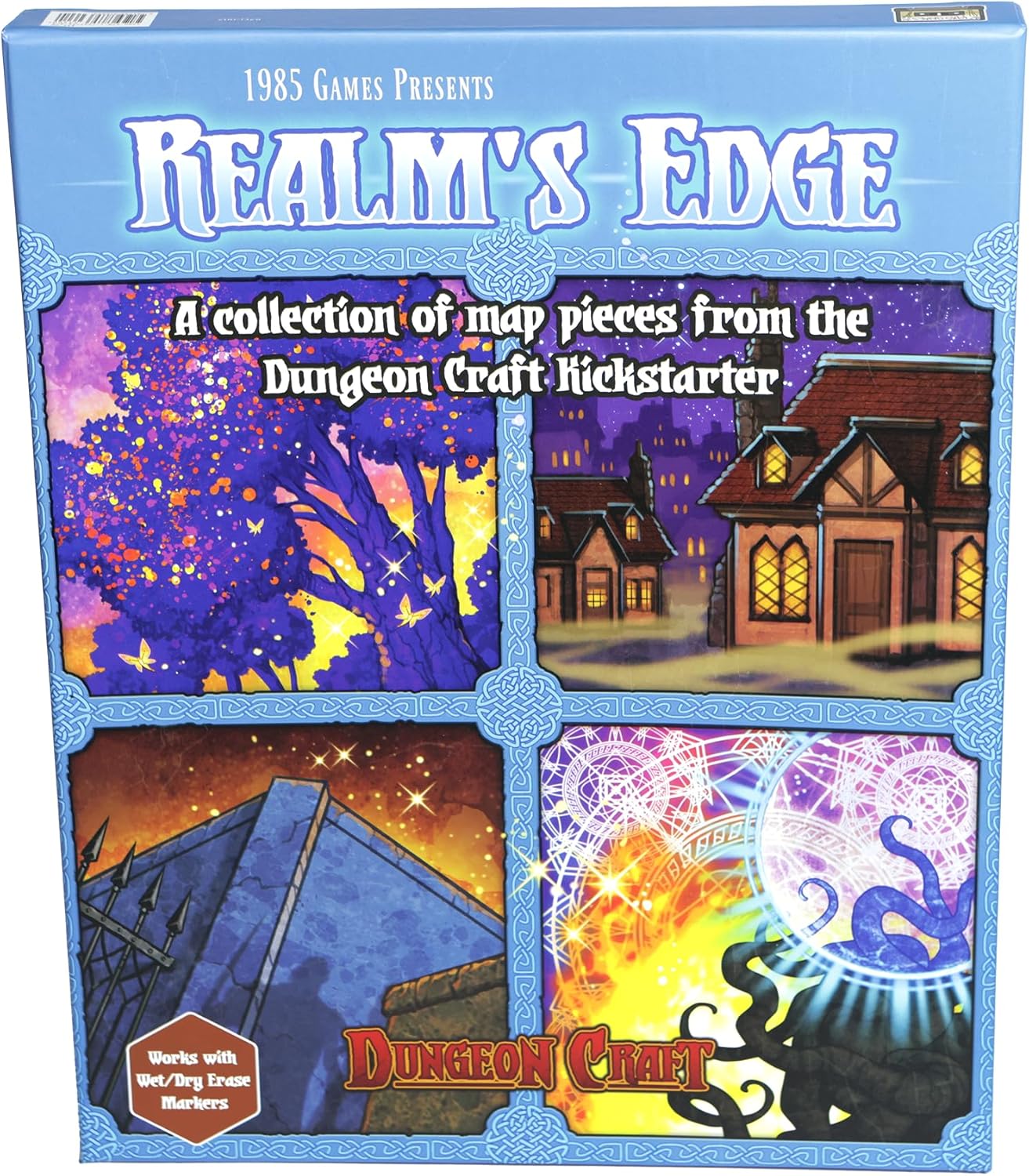 DUNGEON CRAFT Realm's Edge Book by 1985 Games