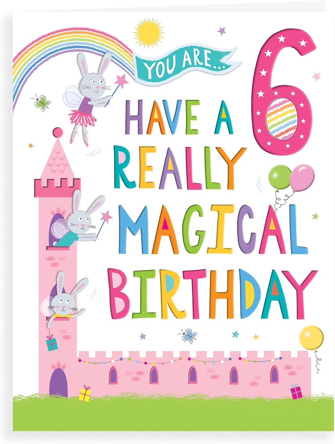 Regal Cards Girl Age 6 Have A Magical Birthday Card