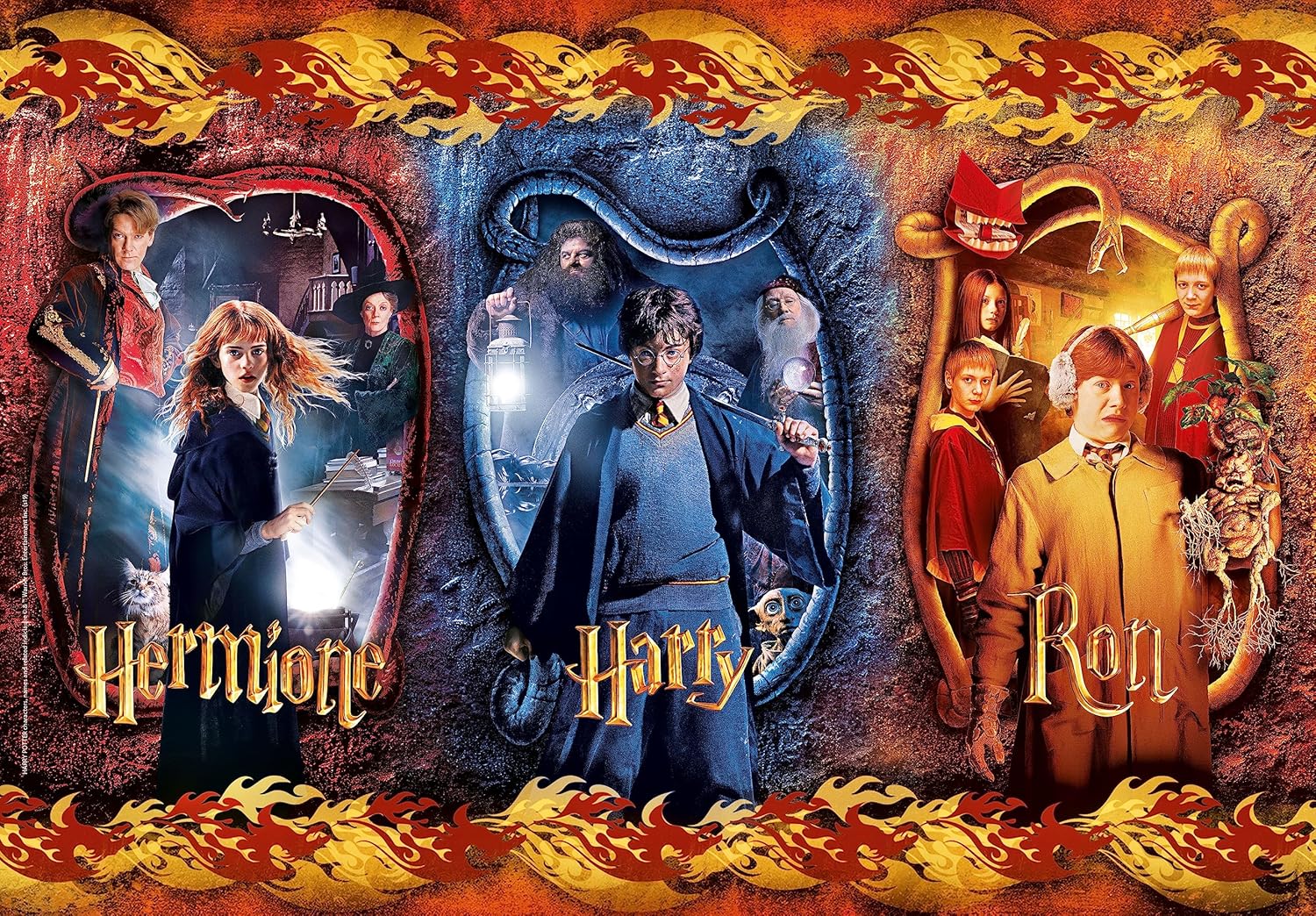 Clementoni 61885 61885-Jigsaw Harry Potter