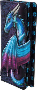 Nemesis Now Dragon Embossed Purse, Multi-Slot Wallet