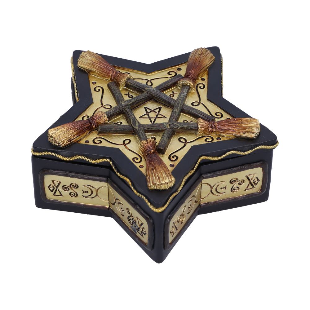Magick Protector Wiccan Broomstick Box 16cm
