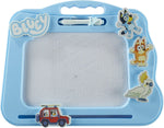 Bluey Travel Magnetic Scribbler pad with Pen and 3 Stamps,