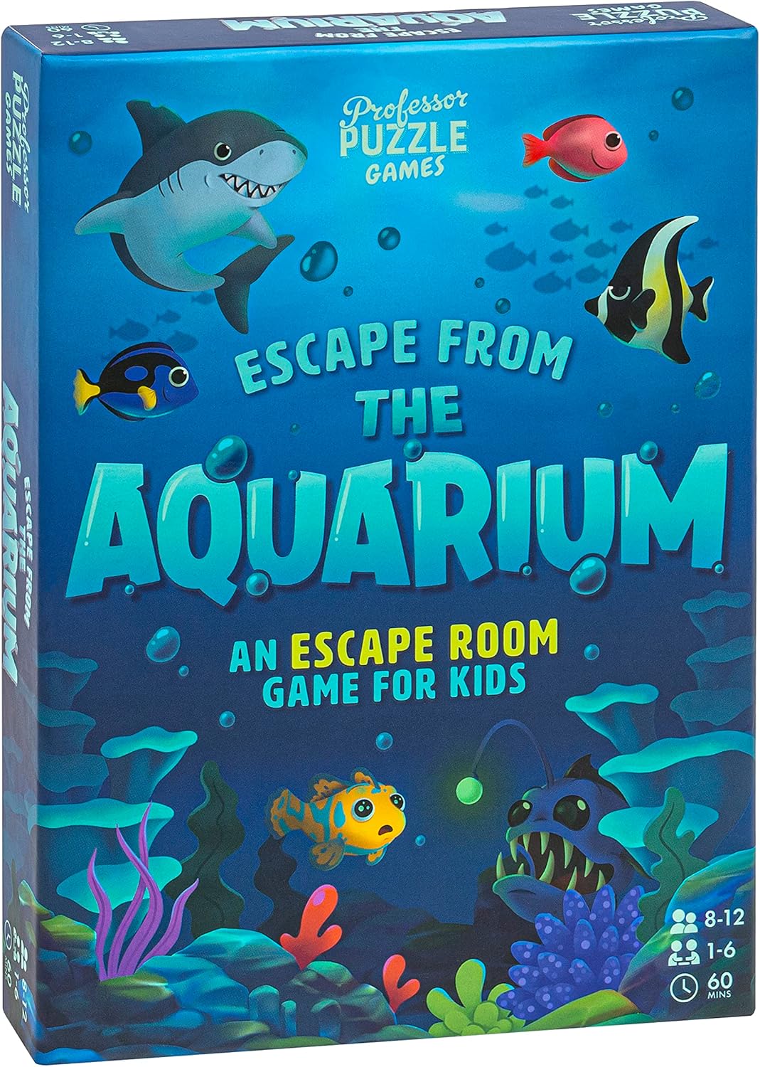 Professor Puzzle: Escape from The Aquarium - Escape Room Game.
