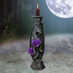 Anne Stokes Dragon Beauty Candle Stick Holder Valentine 25cm
