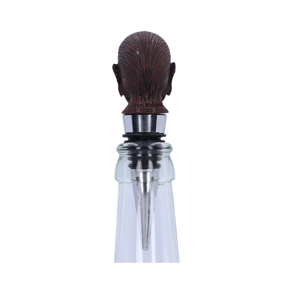 Officially Licensed Iron Maiden Eddie Book of Souls Bottle Stopper 10cm