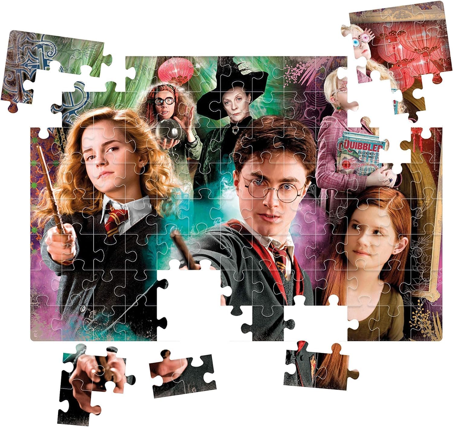 Clementoni 25712, Harry Potter Supercolor Puzzle