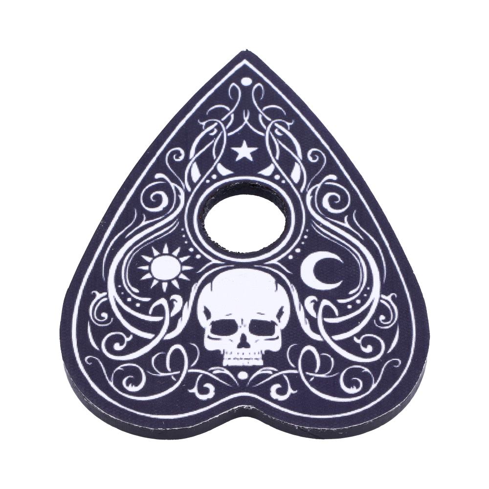 Black and White Spirit Board with Planchette 38.5cm