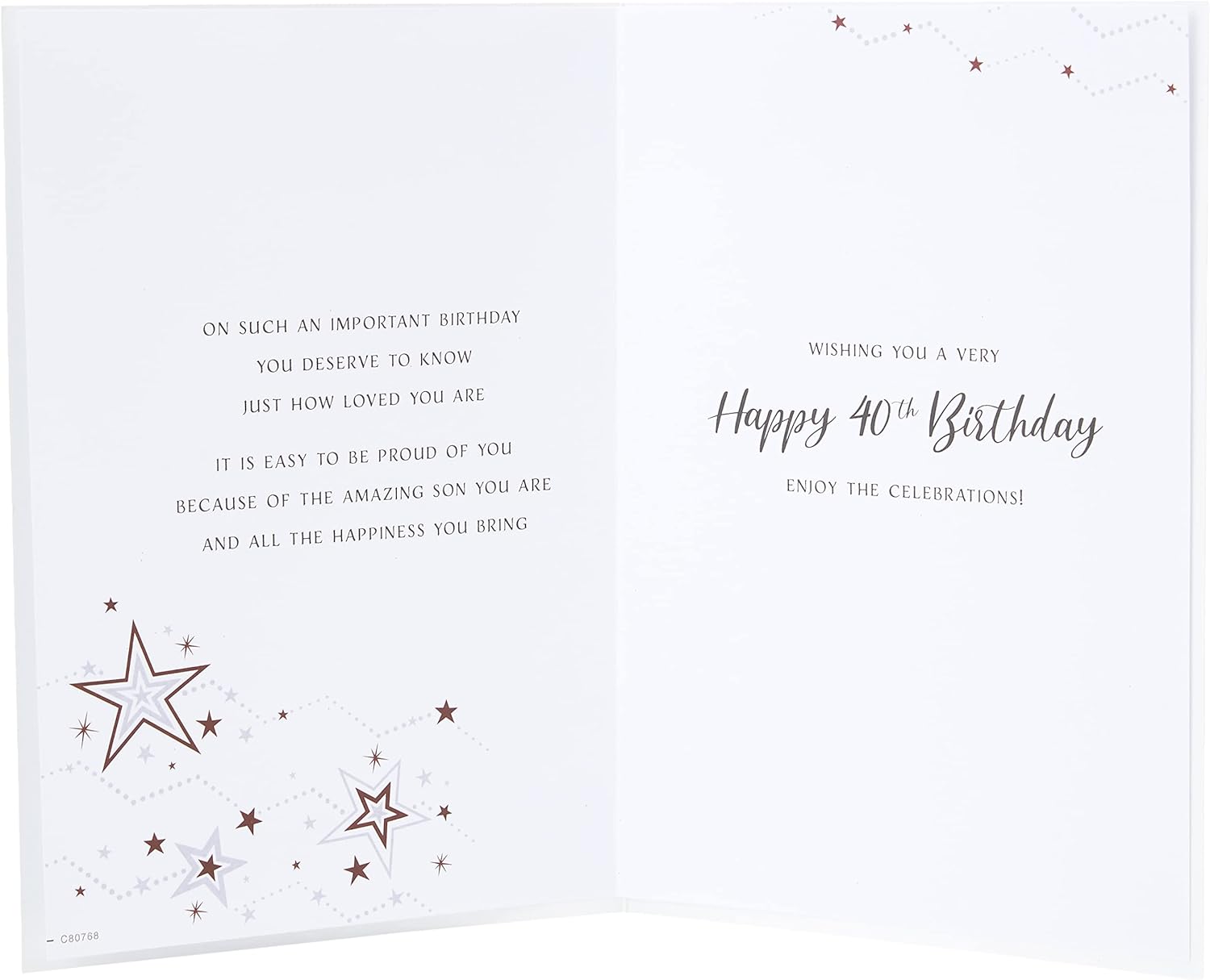 Regal Publishing Modern Milestone Age Birthday Card