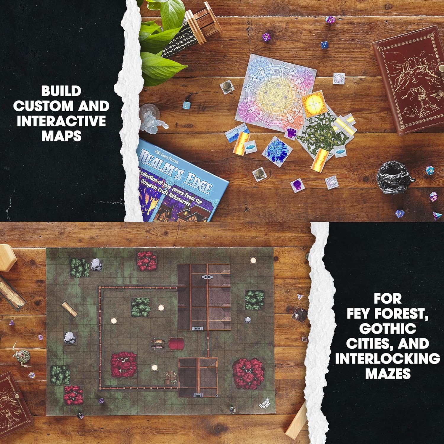DUNGEON CRAFT Realm's Edge Book by 1985 Games