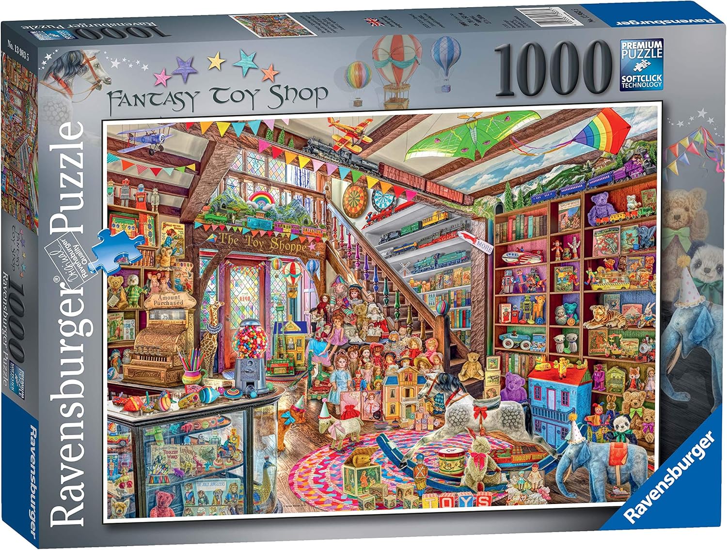 Ravensburger Aimee Stewart The Fantasy Toy Shop 1000 Piece Jigsaw Puzzle