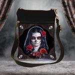 Small Sugar Skull Shoulder Bag by James Ryman 23cm