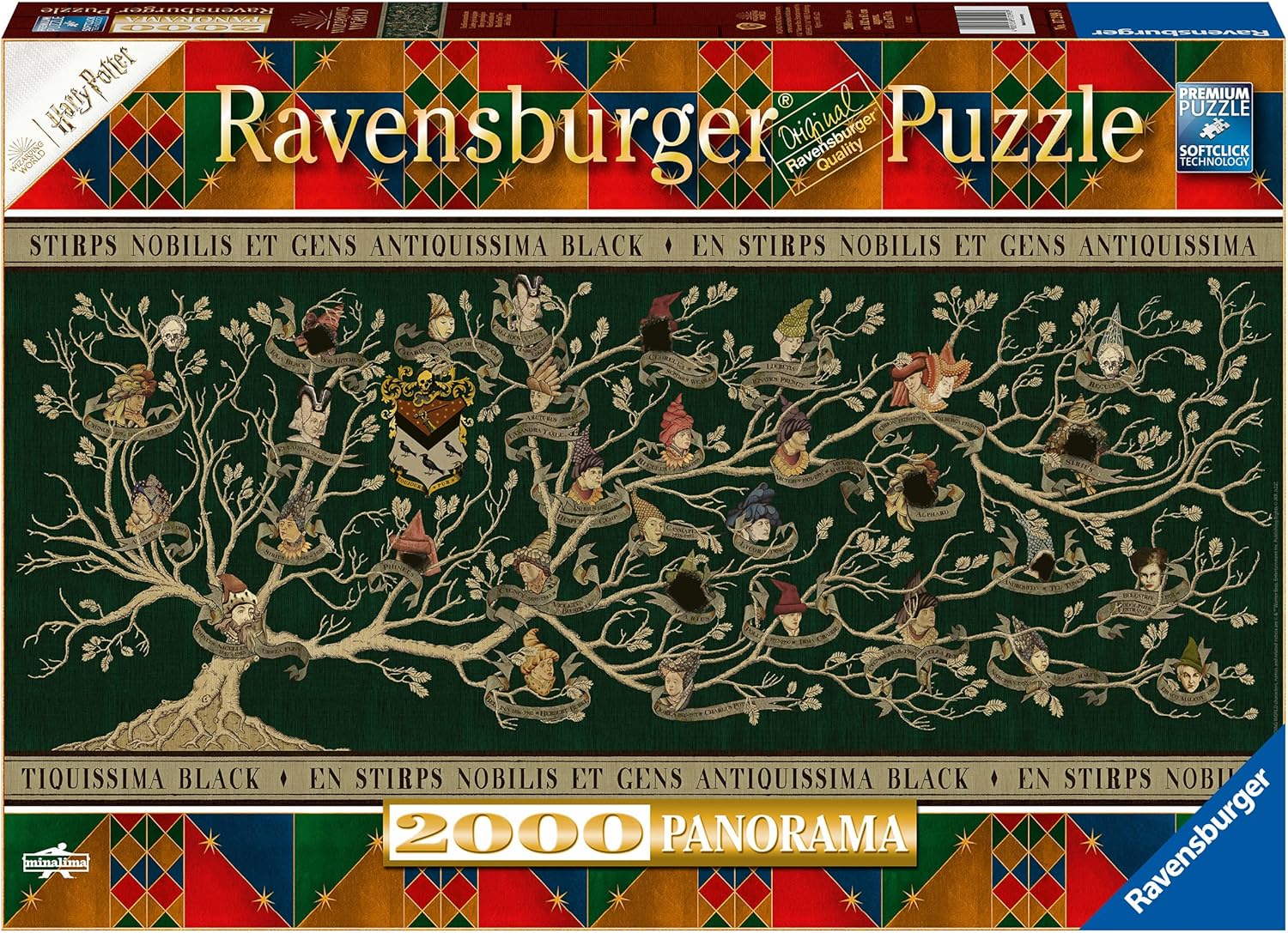 Ravensburger Harry Potter - Sirius Black Family Tree 2000 Piece Jigsaw Puzzle