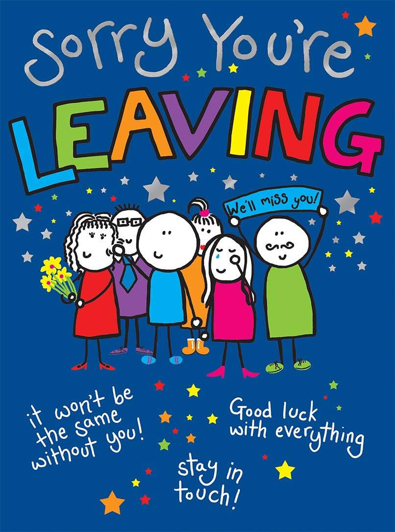 Traditional Large Card Leaving