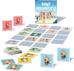 Ravensburger Bluey Mini Memory Matching Picture Snap Pairs Game
