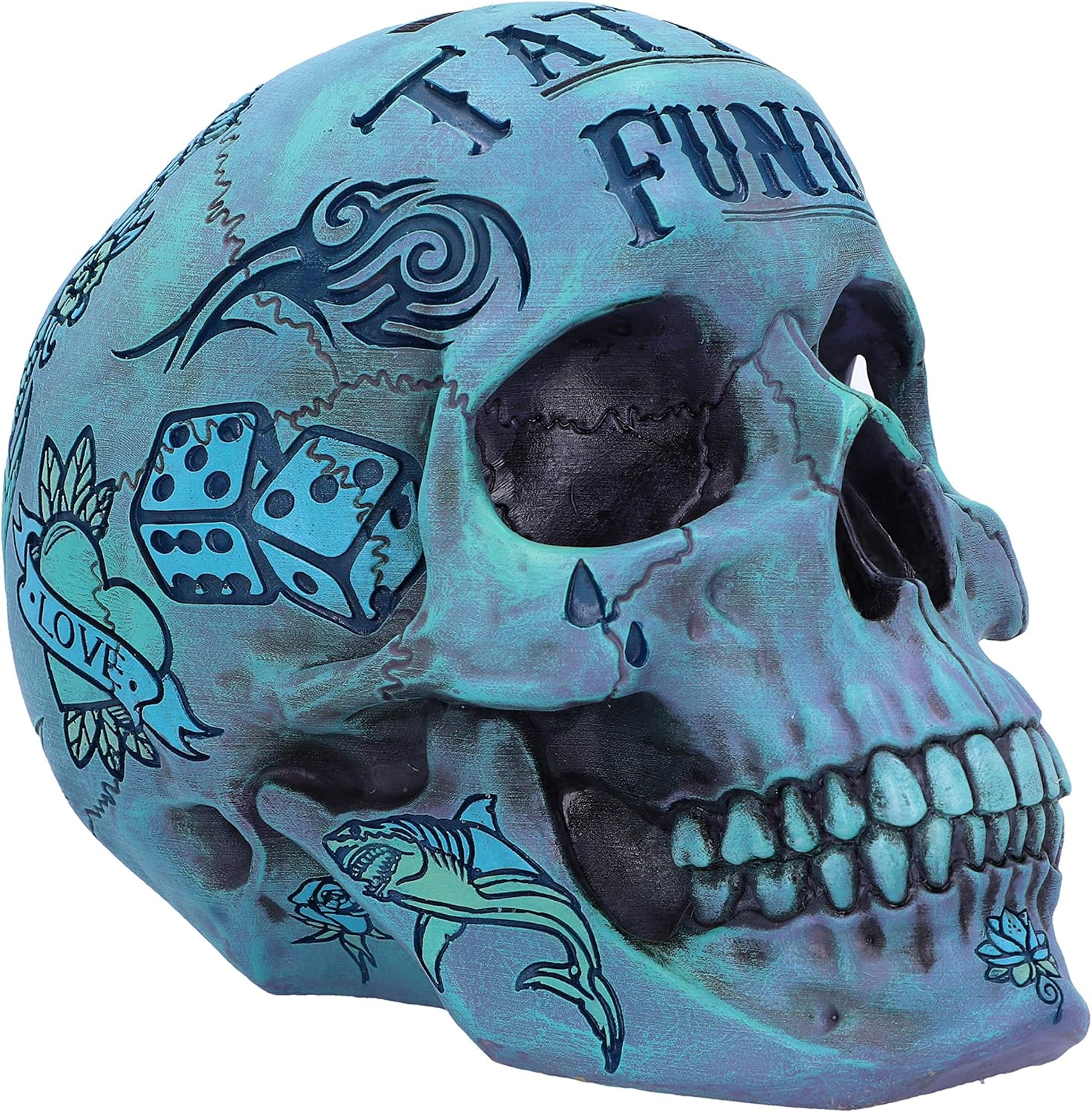 Nemesis Now Tribal Tattoo Fund Skull Ornament