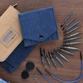 KnitPro Indigo Wood Mini Interchangeable Needle Set
