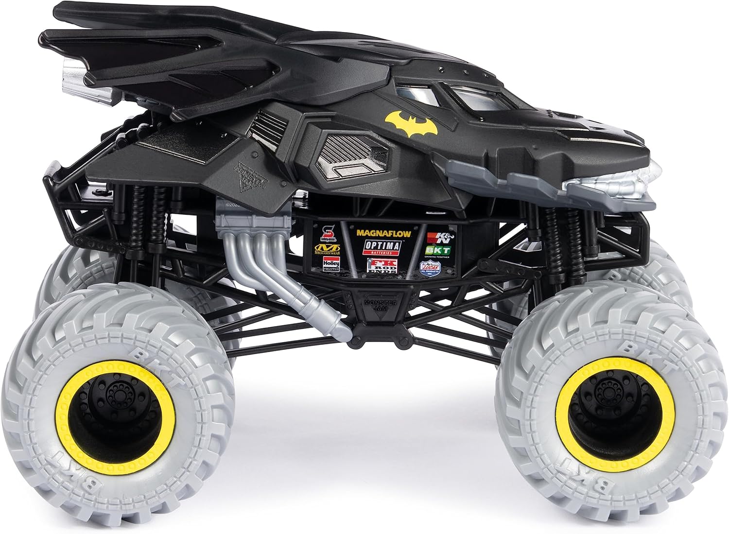 Monster Jam, Official Batman Monster Truck, Collector Die-Cast Vehicle, 1:24 Scale, Kids Toys for Boys and Girls Ages 3 and up