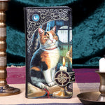 Lisa Parker Adventure Awaits Calico Cat Ship Embossed Purse 18.5cm