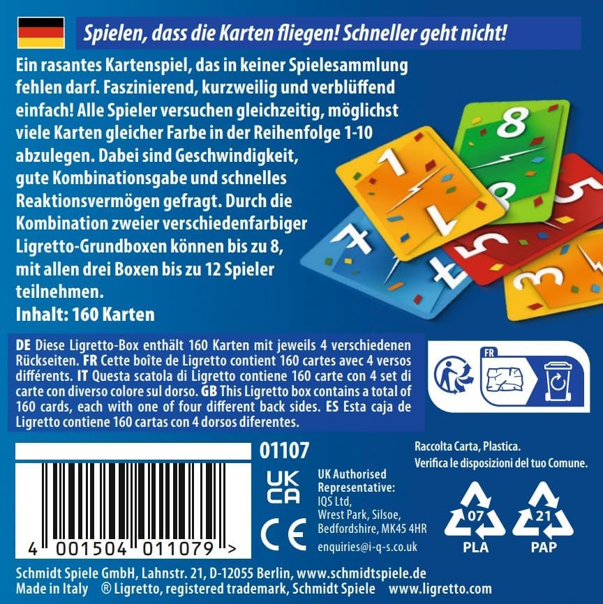 Schmidt Spiele Ligretto Blue