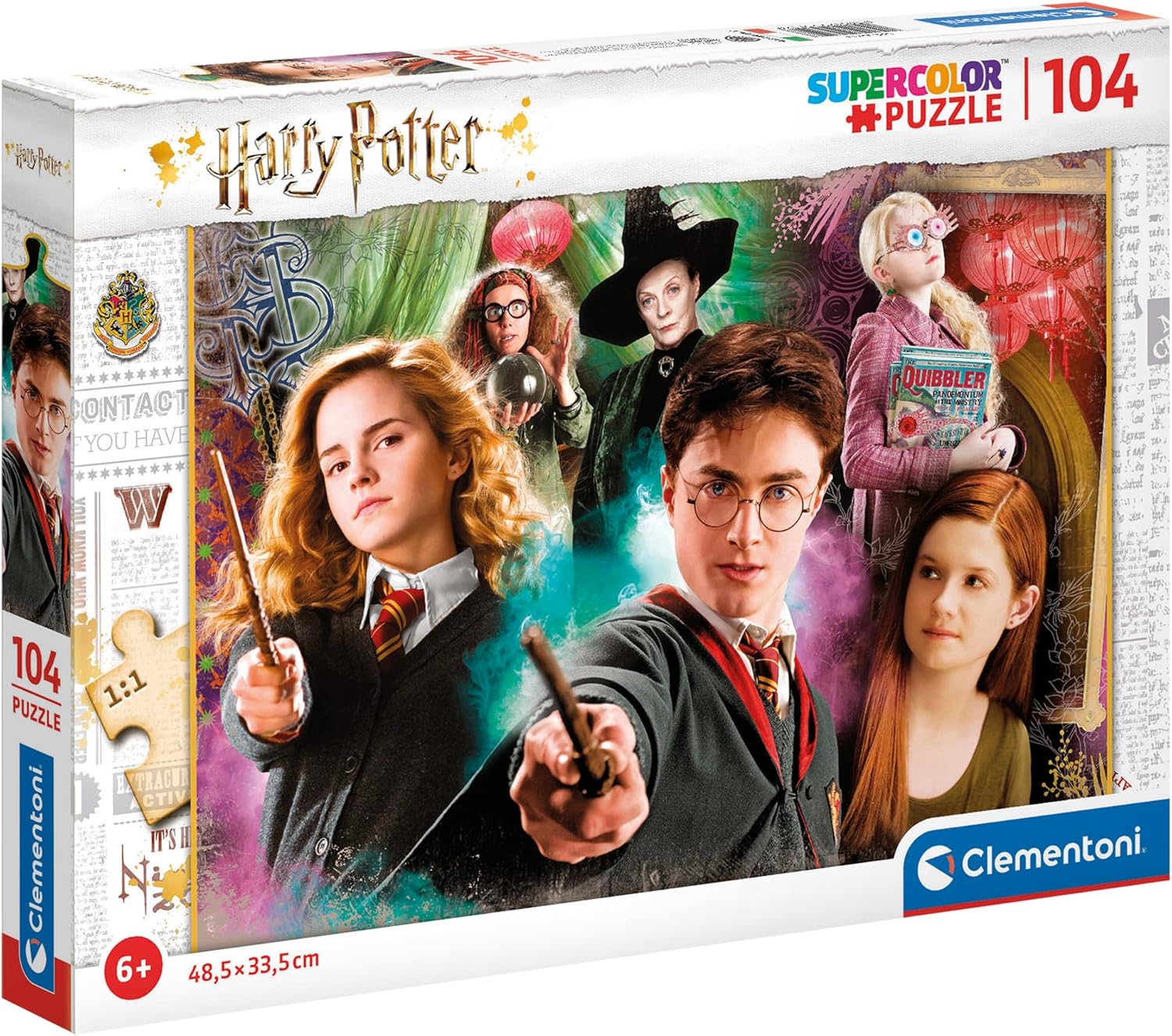 Clementoni 25712, Harry Potter Supercolor Puzzle