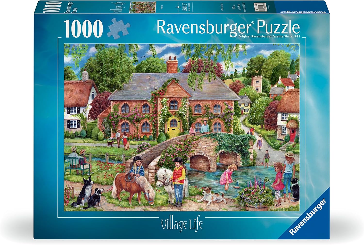 Ravensburger Village Life 1000 Piece Jigsaw Puzzle