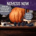 Nemesis Now Edgar Allan Poe's Nevermore Raven Skull Trinket Holder
