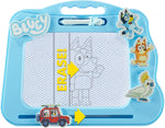 Bluey Travel Magnetic Scribbler pad with Pen and 3 Stamps,