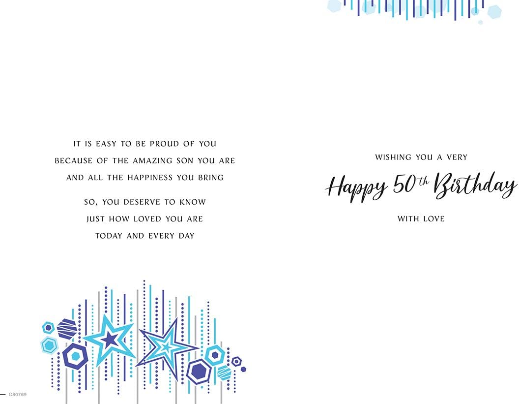 Regal Publishing Modern Milestone Age Birthday Card