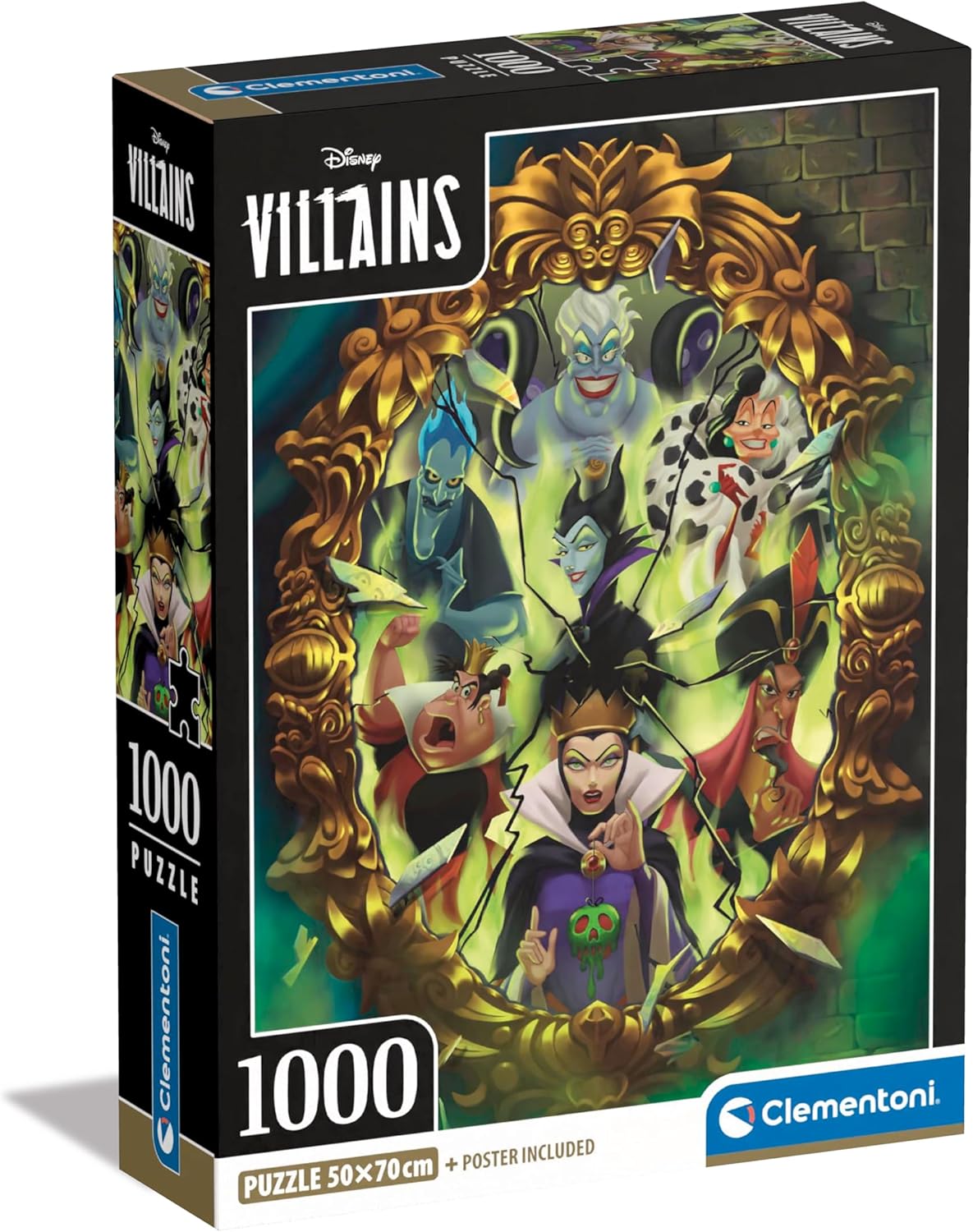 Clementoni - Disney Villains Collection Villains
